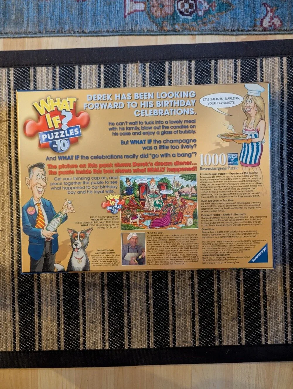 Brand New Ravensburger What If 1000 Piece Puzzle #10 The Birthday Geoff Tristram